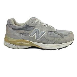 New Balance 990 v3 Men Size 9.5 4E Running Shoe Grey Reflective Made in USA 886350647856 | eBay