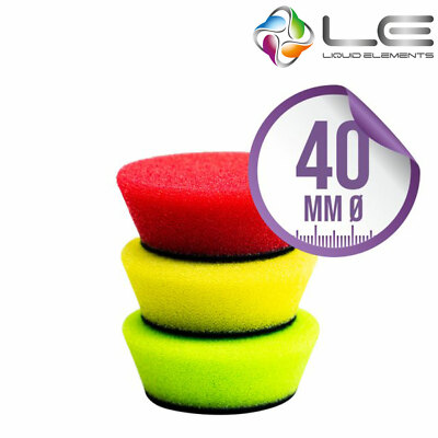 Liquid Elements Boy V2 Advanced 40mm Polierpad Stärken Heavy Medium Soft Cut