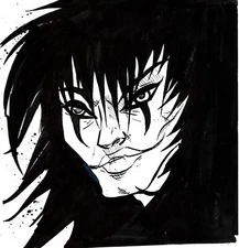 The Crow Art Sketch by Willis Ryan