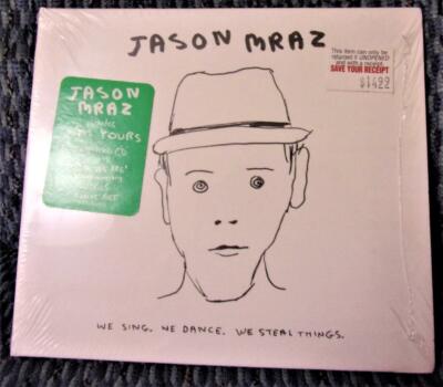 We Sing, We Dance, We Steal Things  - Jason Mraz - CD  UPC 075678994753   SEALED