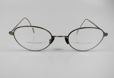 Modo 142 AGD/TT Eyeglasses Frame Italy 46 20 130mm Womens Full Rim Oval Metal