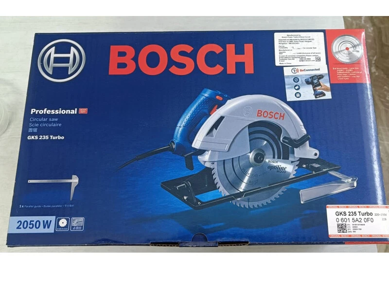 Genuine Bosch Hand Held Circular Saw GKS 235 Turbo Professional