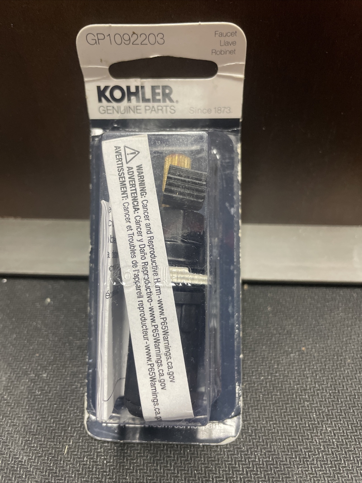 KOHLER GENUINE PART GP1092203 ULTRAGLIDE VALVE (COLD) eBay
