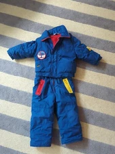 Vintage Kute Kiddie Rothschild Snowsuit 2 Pc Set Ski Downhill Racer Size 3/M