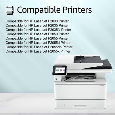 Cartouche Toner XXL Compatible HP LaserJet P2035/P2055 (CE505A/05A) - Neuf Druckfuxx