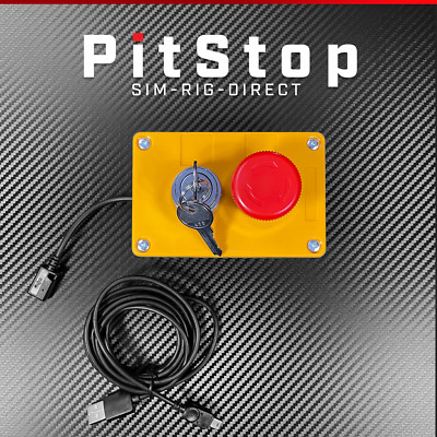Sim Racing PC 3 Functions 2 Buttons Control Panel Button Box for ETS ATS MORE