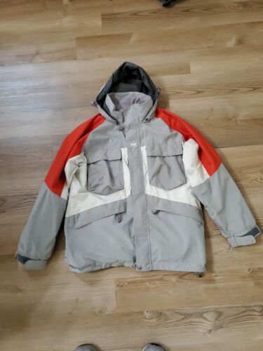 Helly Hansen grau & orange Skijacke Kinder/Jugendliche Größe 176 cm/16 Jahre (Herren M/L) gebraucht - Bild 1 von 10