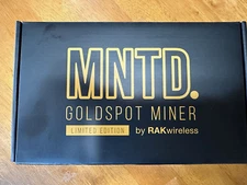 RAK Wireless MNTD Limited Edition Goldspot Helium Miner