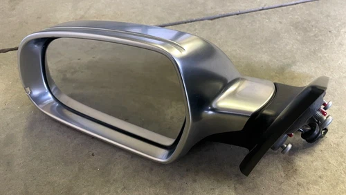 2011 Audi S5 Coupe Left  Drivers Side Power Door Mirror Aluminum OEM