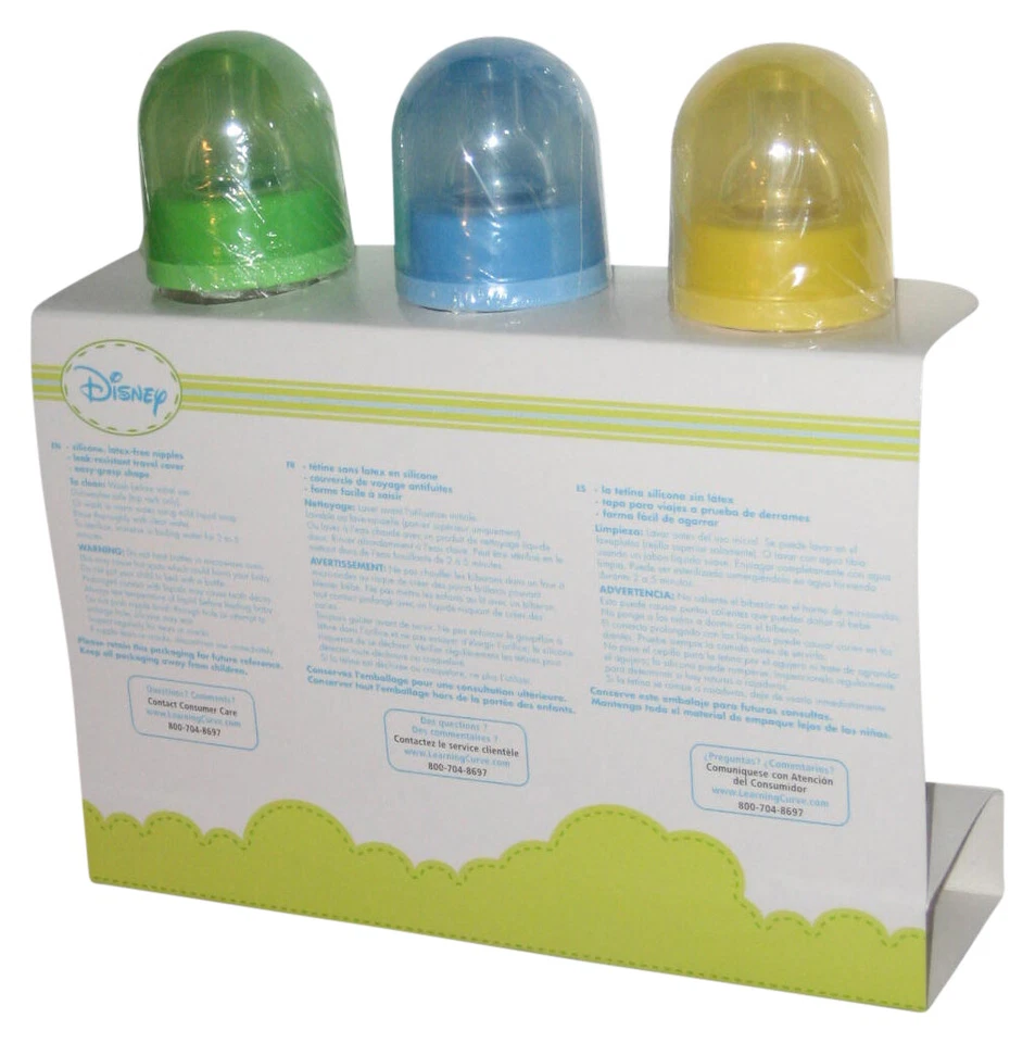 The First Years Disney Winnie The Pooh 3 Pack Narrow Neck 8 Ounce Bottle Pack - Image 3 of 3