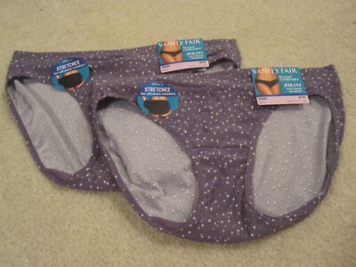 Vanity Fair ladies panties string bikini beyond comfort 6 M  style 18291  2 pair