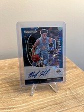 2020-21 Panini Prizm Draft Picks Prospect Auto Markus Howard RC Blue Ice /75