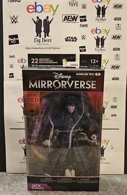 Fractured Jack Sparrow (Disney Mirrorverse) McFarlane Gold Label 