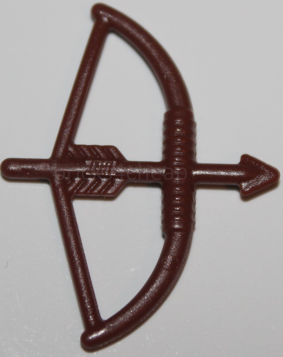Lego Reddish Brown Bow and Arrow Minifig Weapon
