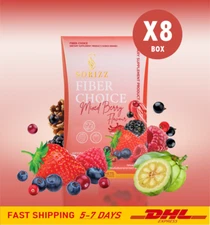 8X Sorizz Fiber Choice Mixed Berry Bright Skin Weight Control Detox Slimming