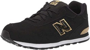 new balance preto e dourado