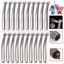 1-10 Yabangbang Dental LED E-generator High Speed Handpiece 2/4 Holes NSK Style