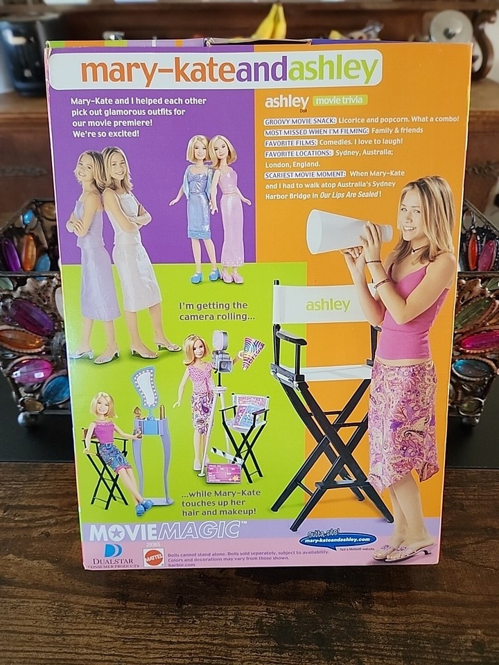 Ashley Movie Magic Mary Kate and Ashley Doll Mattel New in Box eBay