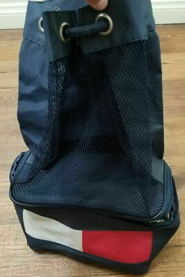 NWOT HTF Tommy Hilfiger Big Logo Insulated Lunch Bag Gym  display picture 1