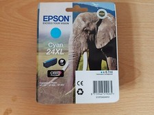 Epson 24XL Cyan 8.7ml. New Unopened & Boxed 01/2018