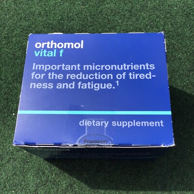 ORTHOMOL VITAL F - THIRTY daily vials / capsule combos BB 7/31/24 Open Box New