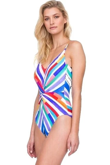 Striped Regular Size 8 Gottex Swimwear for Women