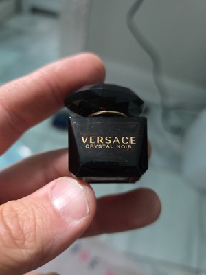 VERSACE ~ CRYSTAL NOIR EAU DE TOILETTE .5oz