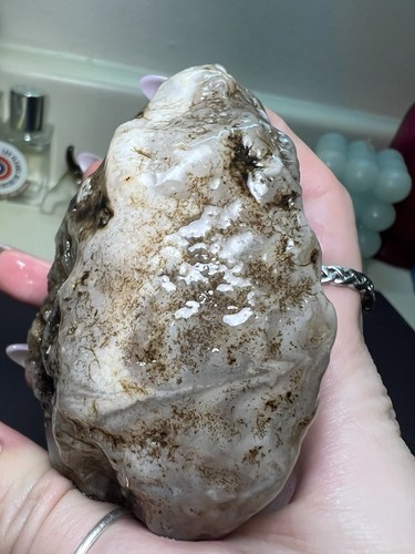 12.1oz Botryoidal Chalcedony Agate Specimen MN Rough Lapidary Cabbing - Picture 3 of 19