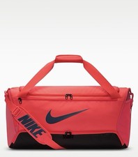 Nike Brasilia 9.5 Training Duffel Bag Medium, 60L Hot Lava/black/diffused Blue