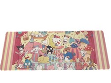 Hello Kitty Family Large Mouse Pad Desk Mat Pochacco Badtz Sam 30.5x11.5 New