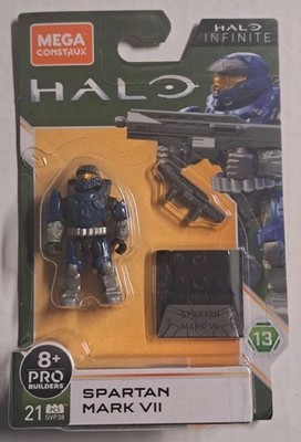 Mega Construx Halo Infinite Spartan Mark VII 7 Figure Series 13 Pro Builders NEW
