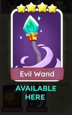 Evil Wand 4  -Set-13- EVER AFTER ALBUM MONO-POLY-GO SUPER SCHNELLER VERSAND MÖGLICH 