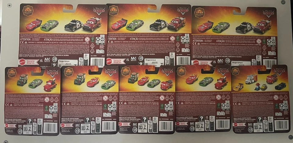 Mattel Pixar Cars RACE AND RESCUE Collection (11 Race & Rescue Cars) -NEW - Image 2 of 4