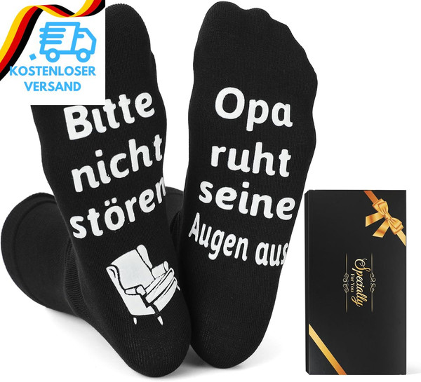 Sunia Lustige Socken Geschenke FüR MäNner, Anti-Rutsch Socken Herren,Geschenkide-image