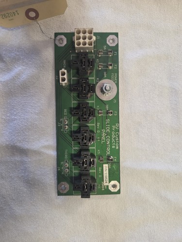 Used Rv/Motorhome Slide Out Control Panel P/N 119524