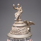 Antique German Imperial Military Regimental Reservist Porcelain Stein Lithopane — photo 9