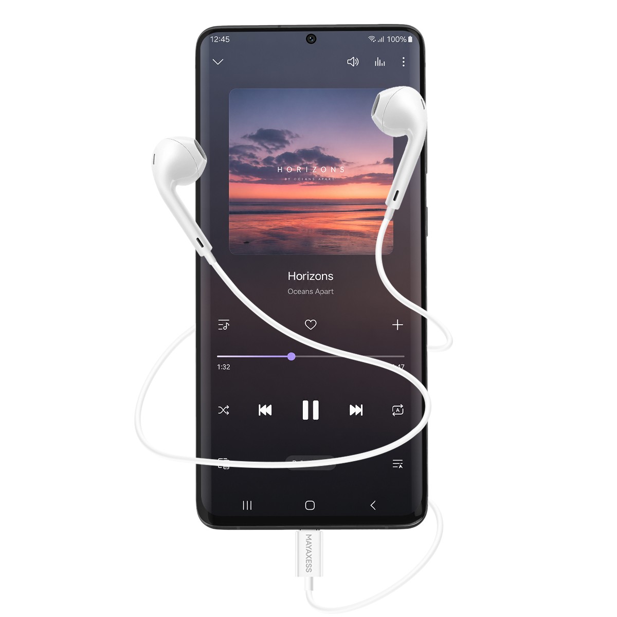 Écouteurs USB-C pour Galaxy S20 avec micro pour appels mains libres en télétravail - 2