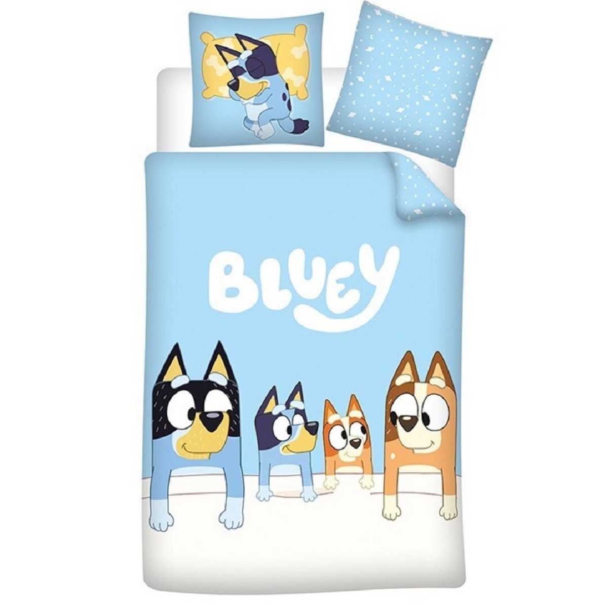 Bluey Bettwsche-Set fr Kinder Decken- und Kissenbezug 140x200 65x65 cm 10190₽