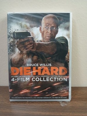 Die Hard 4-Film Collection DVD Bruce Willis Movies New Sealed