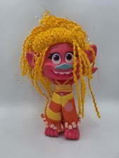 Hasbro Trolls World Tour 5  Satin Figure with Orange Gold Hair Rare Retired