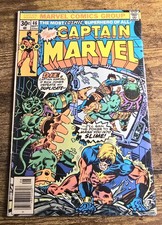 CAPTAIN MARVEL 46 bronze age marvel comic spider man america iron man avengers