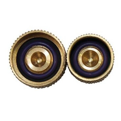 High Low Side Service Port Cap LeakProof Cover for AC For R134a System Cars