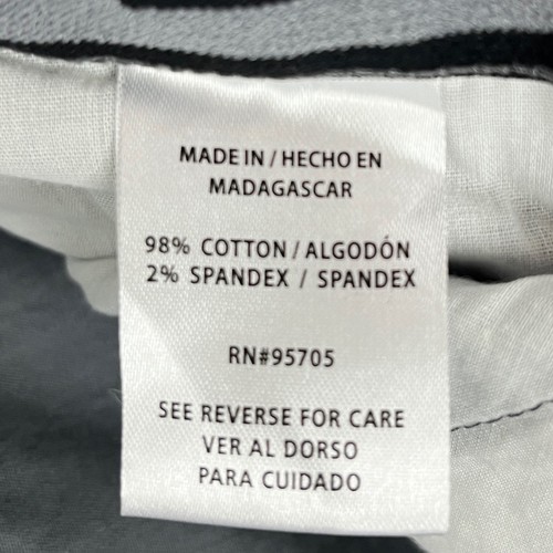 Denali Stretch Pants Men 32x32 Gray Cotton Spandex 5-Pocket Casual Trousers NWT - Picture 4 of 14