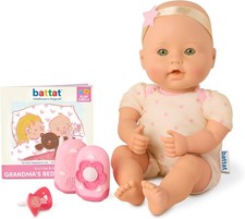Baby Sweetheart by Battat – Bed Time 12-Inch Soft – Body Newborn Baby Doll 