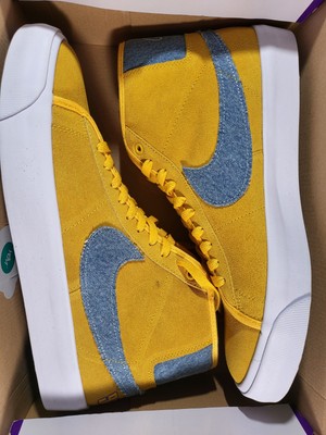 Men's - Nike Zoom Blazer Mid Pro GT SB x Grant Taylor 'Gold Denim' FD0269-700