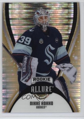 2025-26 Allure Rookies Gold Glitter Bomb /199 Niklas Kokko Nikke Rookie RC 16fy