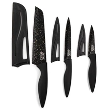 Thyme & Table Non-Stick High Carbon Stainless Steel Kitchen Knives, 3 Piece Set