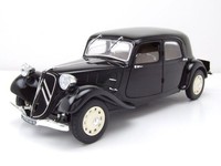 Citroen Traction 11CV 1937 Schwarz Modellauto 1:18 Solido