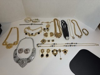 Vintage KJL Barrera Elizabeth Taylor Avon Costume Jewelry Lot MUST SEE!
