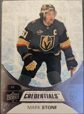 2021-22 Upper Deck Credentials #31 Mark Stone